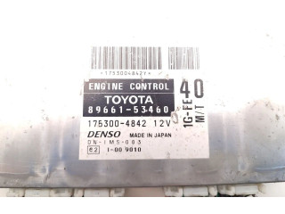 Блок управления двигателя 89661-53460, 175300-4841 Lexus IS 200-300