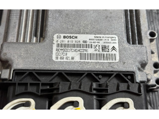 Блок управления двигателем ECU 0281019828, 9806002180   Citroen C3