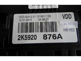 Панель приборов 2K5920876A Volkswagen Caddy