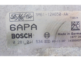 Блок управления двигателем Блок управления 3M61-12A650-AA, 3M61-12A650-AA Mazda 3 I