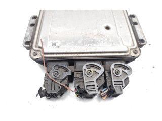 Блок управления двигателя 9666432480, 0281014444 Peugeot Bipper