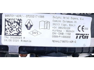 Подушка безопасности водителя 985701142R   Dacia Lodgy