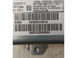 Подушка безопасности двери 126426670115, 08B0332B0086S   BMW X3 E83
