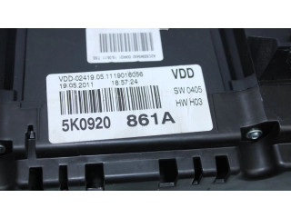 Панель приборов 5K0920861A   Volkswagen Golf VI       