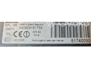 Řídící jednotka 188A4000 Fiat Punto (188) 2007