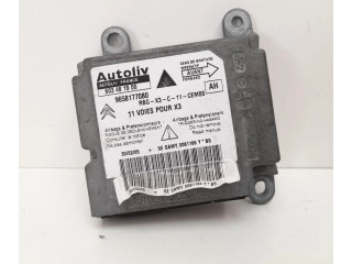 Блок подушек безопасности 9658177080, CENTRALITAAIRBAG Citroen Berlingo