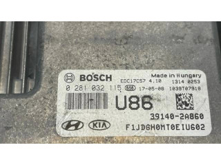 Блок управления двигателя 391402A860, 1039T07918 KIA Ceed