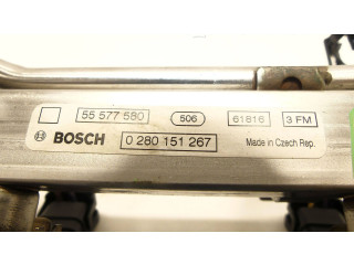 Vstřikovací lišta 55577580, 0280151267 Opel Zafira C B14NET A14NET