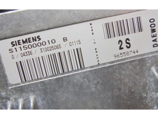 Блок управления двигателем Блок управления 96558744, 96558744   Chevrolet Matiz