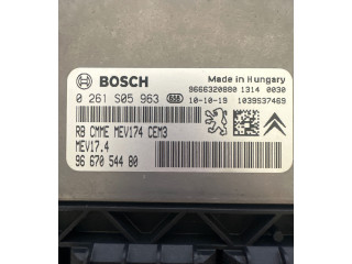 Блок управления двигателя 9666320880, 0261S05963   Citroen DS3      