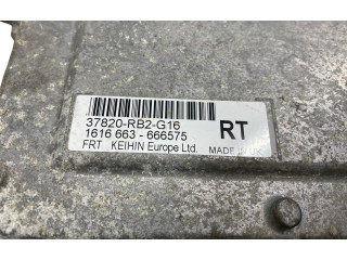 Блок управления двигателя 37820RB2G16, 37820RB2   Honda Jazz