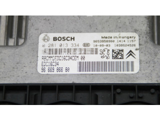 Řídící jednotka 9666986680 Peugeot 3008 I 2010