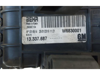 Интеркулер  13337687   Opel Meriva B 