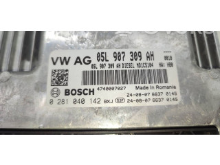 Блок управления двигателем Блок управления 05L907309AH Skoda Octavia Mk4