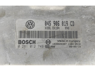 Блок управления двигателя 045906019CD, 0281012749 Skoda Fabia Mk2 (5J)