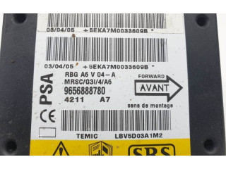 Блок подушек безопасности 9656888780 Citroen C2