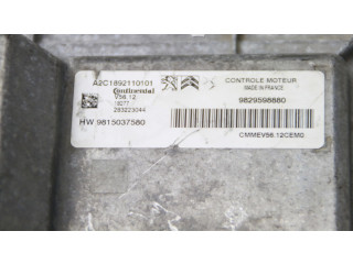 Блок управления двигателя 9815037580   Peugeot 2008 I