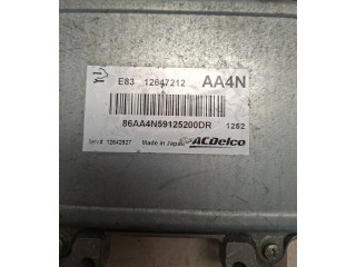 Блок управления двигателя 12647212, 12642927   Opel Meriva B
