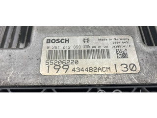 Řídící jednotka 55206220, 0281012899 Fiat Grande Punto 2005