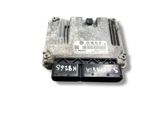 Комплект блоков управления 03G906021AB, 03G906021SS   Skoda Octavia Mk2 (1Z)