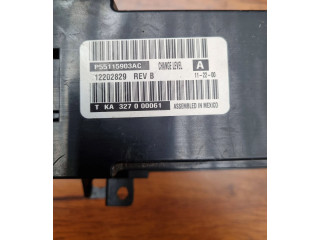 Блок управления климат-контролем P55115903AC, 12202829 Jeep Grand Cherokee (WJ)