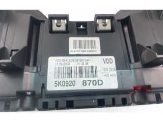 Панель приборов 5K0920870D Volkswagen Golf VI