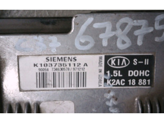 Блок управления двигателя K103735112A   KIA Shuma