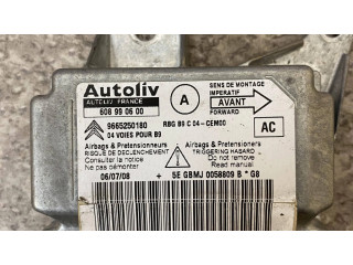 Блок подушек безопасности 9665250180, 608929500 Citroen Berlingo