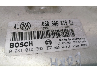 Řídící jednotka 038906019CJ, 0281010302   Volkswagen Bora 2002