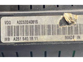 Панель приборов A2515401611 Mercedes-Benz R W251