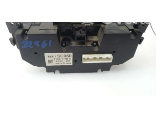 Блок управления климат-контролем 72311SC060   Subaru Forester SH