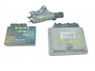 Комплект блоков управления 038906018GM   Skoda Octavia Mk1 (1U)