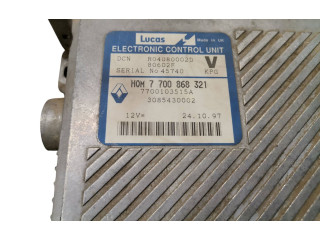 Блок управления двигателя 7700868321, 3085430002 Volvo S40, V40