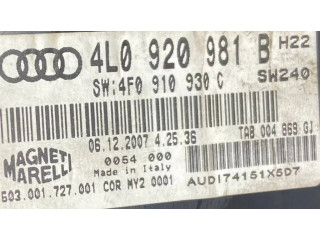 Přístrojová deska  Audi Q7 4L 2008 4F0910930C, 4L0920981B  