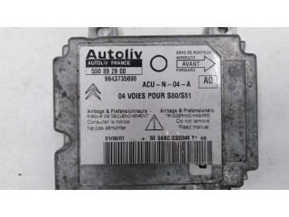 Блок подушек безопасности 9643735880, 550892900   Citroen Saxo