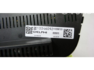 Блок управления климат-контролем 13346092, 13337358 Opel Meriva B