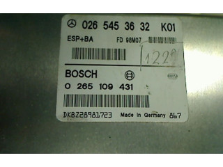 Блок управления АБС 0265453632   Mercedes-Benz A W168