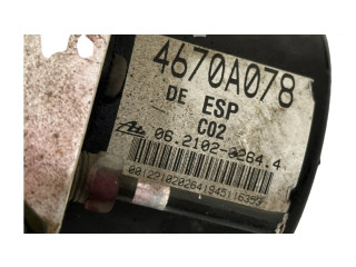 Блок АБС 4670A078, 06210202644 Volvo V70 2000 - 2004 года