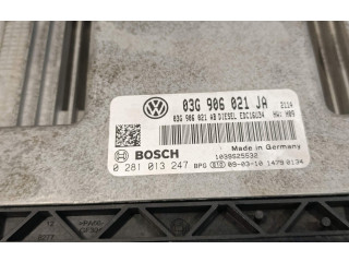 Řídící jednotka 03G906021JA, 03G906021AB Volkswagen Caddy 2009