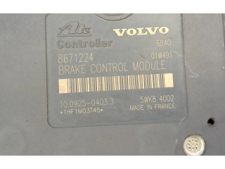 Блок АБС 08671223, 8671223 Volvo S80 1999 - 2003 года