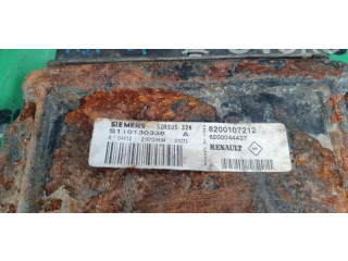 Блок управления двигателем Блок управления 8200107212, S110130338A. Dacia SupeRNova