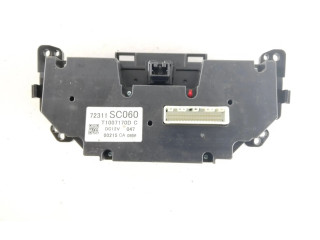 Блок управления климат-контролем 72311SC060, T1007170D Subaru Forester SH