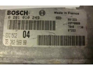 Блок управления двигателя 0281010248, 9636256980 Peugeot 306