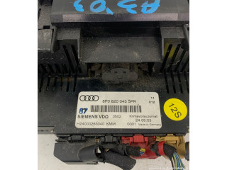 Блок управления климат-контролем 8P0820043 Audi A3 S3 8P