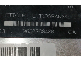 Řídící jednotka 9650360480, R04080035B Citroen Berlingo 2005