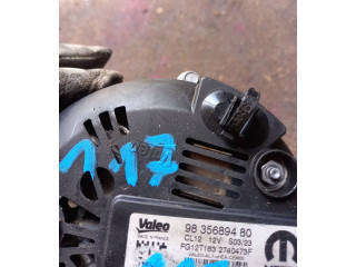 Генератор 9835689480, FG12T163 Citroen C3 Aircross