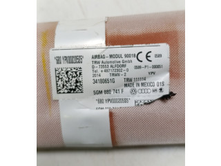 Боковая подушка безопасности 5GM880741F, 34180651G   Volkswagen Golf VII