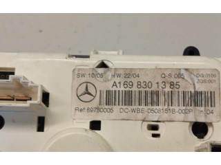 Блок управления климат-контролем A1698301385   Mercedes-Benz A W169