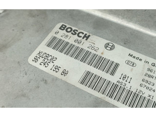Блок управления двигателя 9624519580, 0281001262   Citroen Xantia