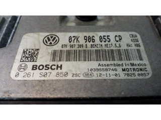 Блок управления двигателя 07K906055CP, 0261S07850   Volkswagen Jetta VI